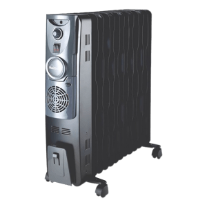 Sunflame 2900 Watts PTC Fan Oil Filled Room Heater (U.O.F. Technology, SF-955 TF, Black)