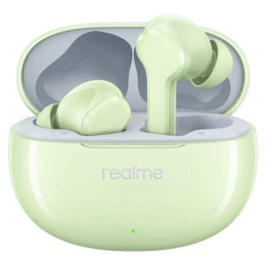 realme Buds T110 TWS Earbuds with AI Noise Cancellation (IPX5 Water Resistant, 38 Hours Playback, Country Green)