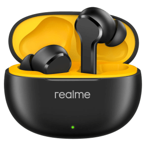 realme Buds T110 TWS Earbuds with AI Noise Cancellation (IPX5 Water Resistant, 38 Hours Playback, Punk Black)