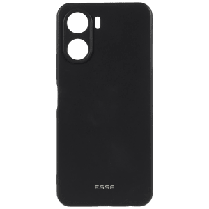 ESSE Soft Silicone Back Case for Vivo Y16 (Optimal Protection, Black)