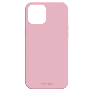 HYPHEN Tint Silicone Back Cover for Apple iPhone 12 Pro Max (Compact and Flexible, Pink)