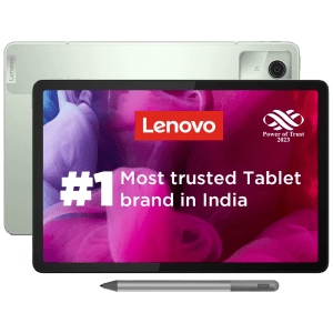 Lenovo Tab M11 Wi-Fi+4G Android Tablet with Stylus (11 Inch, 8GB RAM, 128GB ROM, Seafoam Green)