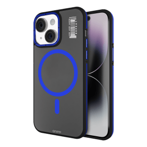 GRIPP Raigor Hard Polycarbonate Back Cover for Apple iPhone 15 (MagSafe Compatible, Blue)