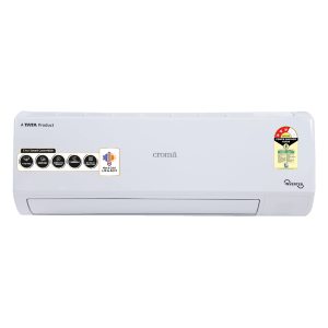 Croma 5 in 1 Convertible 1.5 Ton 3 Star Hot and Cold Split AC with PM 2.5 Filter (2024 Model, Copper Condenser)