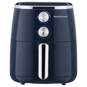 morphy richards Crisp Pro Classic 5L Air Fryer with Premium Gloss Finish (Navy Blue)