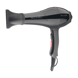 Ikonic Blaze Hair Dryer with 3 Heat Settings (Overheat Protection, Black)