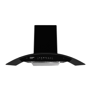 Crompton SensoSmart 90cm 1439m3/hr Ducted Wall Mounted Chimney with Filterless Technology (Black)