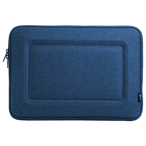 Sunmi SNMBCBL06 Polyester Laptop Hard Shell Sleeve for 14 Inch Laptop (Inner Smooth Velvet Lining, Blue)