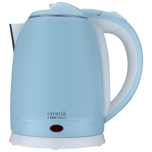 Croma 1500 Watt 1.8 Litre Electric Kettle with Overload Protection (Blue)