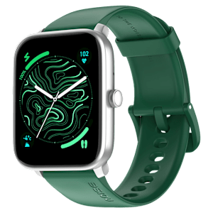 noise ColorFit Pulse 4 Smartwatch with Bluetooth Calling (46.9mm AMOLED Display, IP68 Water Resistant, Forest Green Strap)