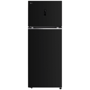 LG 466 Litres 2 Star Frost Free Double Door Convertible Refrigerator with Smart Inverter Compressor (GLT492MESY, Ebony Sheen)