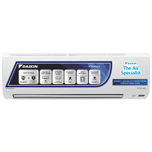 DAIKIN Standard 1.5 Ton 5 Star Inverter Split AC (Copper Condenser, PM 2.5 Filter, ATKM50UV)