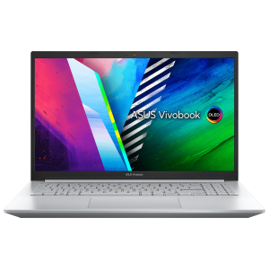 ASUS Vivobook Pro 15 AMD Ryzen 7 5th Gen (15.6 inch, 16GB, 1TB, Windows 11 Home, MS Office 2021, NVIDIA GeForce RTX 3050, Full HD OLED Display, Cool Silver, M3500QC-L1712WS)