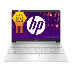 HP 15s-eq2212AU AMD Ryzen 3 (15.6 inch, 8GB, 512GB, Windows 11 Home, AMD Radeon, Full HD Display, Stainless Steel, 7G6H1PAACJ)