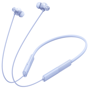 realme Buds Wireless 3 Neo RMA2305 Neckband with Environmental Noise Cancellation (IP55 Water Resistant, 32 Hours Playtime, Blue)