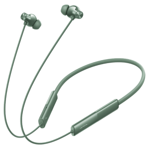 realme Buds Wireless 3 Neo RMA2305 Neckband with Environmental Noise Cancellation (IP55 Water Resistant, 32 Hours Playtime, Green)