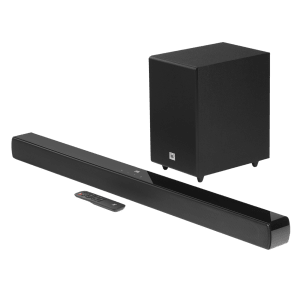 JBL Cinema SB140 110W Bluetooth Soundbar with Remote (Dolby Digital, 2.1 Channel, Black)