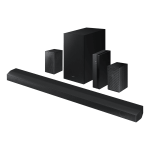 Samsung HW-B67E/XL 520 Watts Bluetooth Soundbar with Remote (3D Surround Sound, 5.1 Channel, Black)