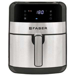 FABER 6.5L 1750 Watt Digital Air Fryer with 8 Preset Menus (Silver)