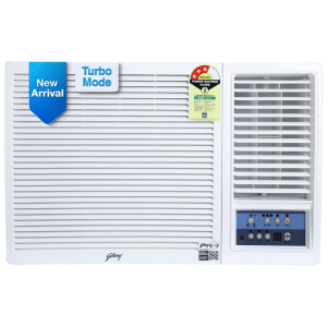 Godrej 1.5 Ton 3 Star Inverter Window AC (Copper Condenser, Anti Dust Filter, WIC18UTC3WWA)