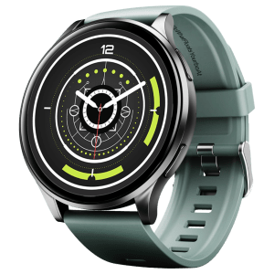 boAt Lunar Prime Smartwatch with Bluetooth Calling (36.83mm AMOLED Display, IP67 Water Resistant, Sage Green Strap)