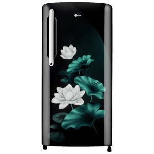 LG 201 Litres 3 Star Direct Cool Single Door Refrigerator with Stabilizer Free Operation (GL-B211HELD, Emareld Lotus)