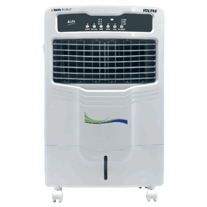 VOLTAS Alfa 28E 28 Litres Personal Air Cooler with Inverter Compatible (Thermal Overload Protection, White)