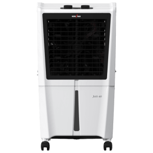 KENSTAR JETT HC 40 Litres Personal Air Cooler with Inverter Compatible (Motorised Louver Movement, White & Black)