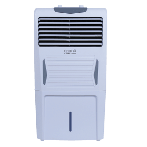 Croma 40 Litres Personal Air Cooler with Inverter Compatible (Ice Chamber, White & Grey)