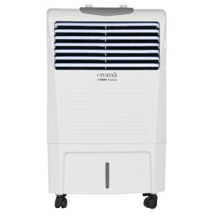 Croma 24 Litres Personal Air Cooler with Inverter Compatible (Water Level Indicator, White)