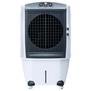 Livpure E-Breezio 75 Litres Desert Air Cooler with Inverter Compatible (Feather Touch, White & Grey)