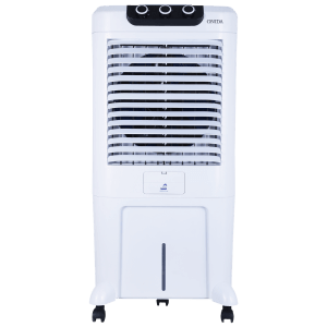 ONIDA Tempest 80 Litres Desert Air Cooler with Ice Chamber (Water Level Indicator, White)