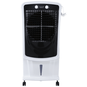 Croma 75 Litres Desert Air Cooler with Inverter Compatible (Evaporative Cooling Technology, White & Black)