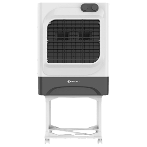 BAJAJ 60 Litres Desert Air Cooler with Typhoon Blower Technology (Anti Bacterial Technology, White & Grey)