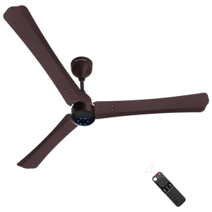 atomberg Renesa Plus 5 Star 1200mm 3 Blade BLDC Motor Ceiling Fan with Remote (LED Indicator, Umber Brown)