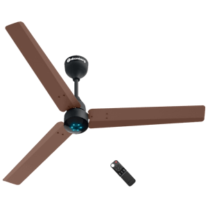 atomberg Renesa Smart 5 Star 1200mm 3 Blade BLDC Motor Smart Ceiling Fan with Remote (Boost Mode, Brown Black)