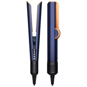 Dyson Airstrait 2-in-1 Hair Styler with No Heat Damage Technology (Dyson Hyperdymium Motor, Prussian Blue)