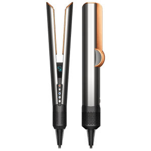 Dyson Airstrait 2-in-1 Hair Styler with No Heat Damage Technology (Dyson Hyperdymium Motor, Bright Nickel)