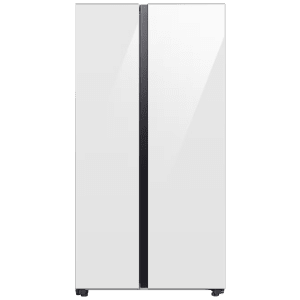 SAMSUNG 653 Litres 3 Star Frost Free Side by Side Door Smart Wifi Enabled Refrigerator with Twin Cooling Plus Technology (RS76CB81A312HL, Clean White)