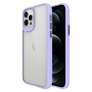 stuffcool Aktion TPU Back Cover for Apple iPhone 13 (Shock Pocket Technology, Purple)