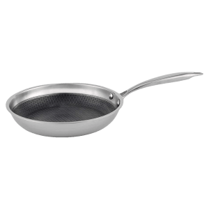 WONDERCHEF Stanton Frying Pan (304 Stainless Steel Body, 63152776, Silver)