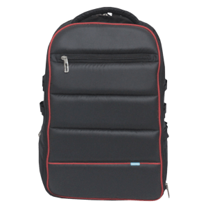 Traveldoo 45 Litres Nylon Trolley Backpack (Lightweight, ESS01004, Black/Red)