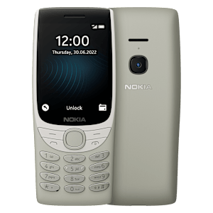 NOKIA 8210 4G (128MB, Dual SIM, Rear Camera, Sand)