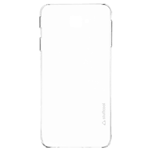 stuffcool Pure Soft Silicone Rubber Back Cover for Samsung Galaxy J7 Prime (Camera Protection, Transparent)