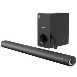 Blaupunkt SBWL100 220W Bluetooth Soundbar with Remote (Adaptive Sound Mode, 2.1 Channel, Black)