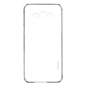 stuffcool Clair Hard Plastic Back Cover for Samsung Galaxy A8 (Camera Protection, Clear)