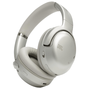 JBL Tour One M2 Bluetooth Headphone with Mic (Upto 50 Hours Playback, Over Ear, Champagne Gold)