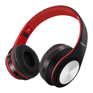 FIRE-BOLTT BH1001 BH1000 On-Ear Noise Isolation Wireless Headphone with Mic (Bluetooth 5.0, Exceptional Sound with Great Bass, Red)