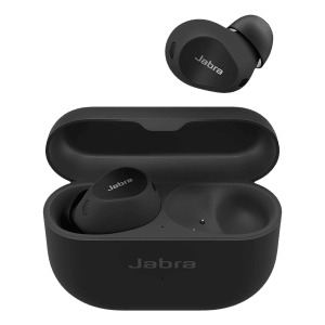 Jabra Elite 10 TWS Earbuds with Active Noise Cancellation (Fast Charging, Gloss Black)