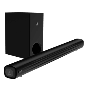 boAt Aavante Bar Aroha 100W Bluetooth Soundbar with Remote (Entertainment EQ Modes, 2.1 Channel, Black)